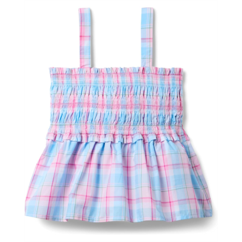 Janie and Jack Smocked Madras Top (toddler/Little Kid/Big Kid)