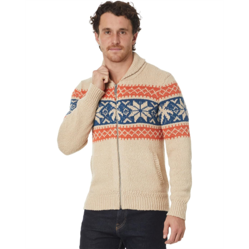Mens Faherty Surf To Snow Zip Cardigan