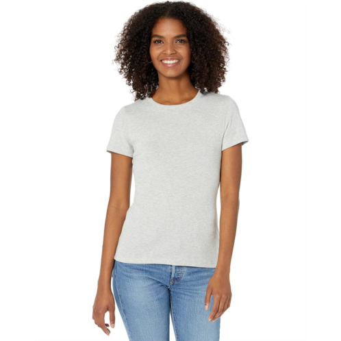 Lilla P 1x1 Rib Short Sleeve Crew Neck T-Shirt