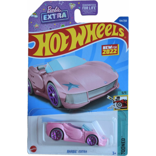 Hot Wheels Barbie Extra, Tooned 5/5 [Pink]