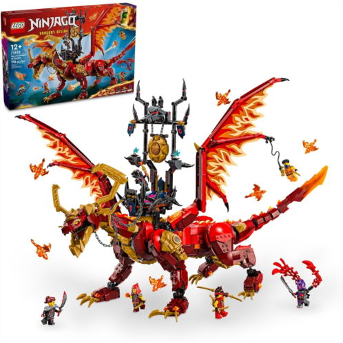 LEGO NINJAGO Source Dragon of Motion Adventure Toy for Kids, Ninja Playset for Independent Play with 6 Minifigures, Birthday Gift for Boys and Girls Ages 12 and Up, 71822