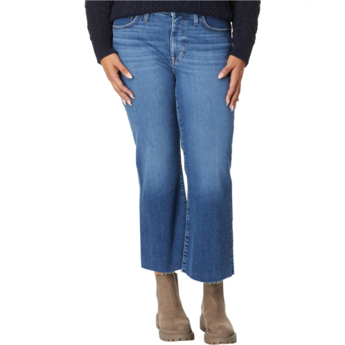 Madewell Plus Kick Out Crop Jeans in Brinton Wash: Raw-Hem Edition
