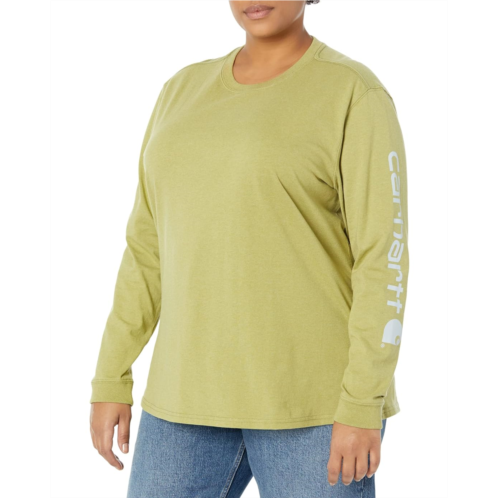 Carhartt Plus Size Loose Fit Long Sleeve Graphic T-Shirt