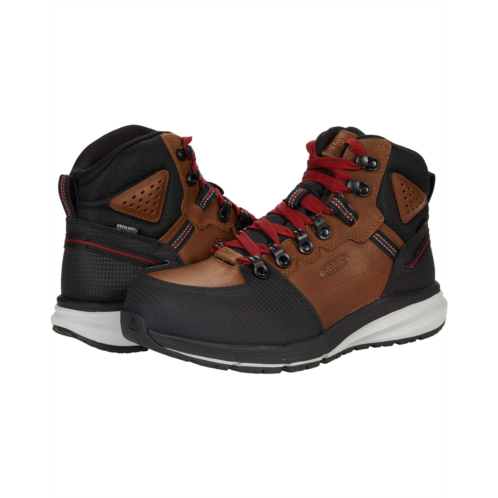 Mens KEEN Utility Red Hook Mid Waterproof (Comp Toe)