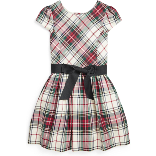 Polo Ralph Lauren Kids Plaid Twill Dress (Toddler/Little Kid)