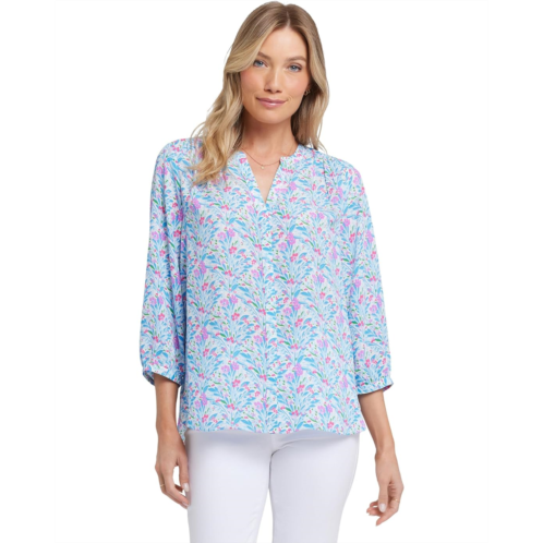 NYDJ Pintuck Blouse