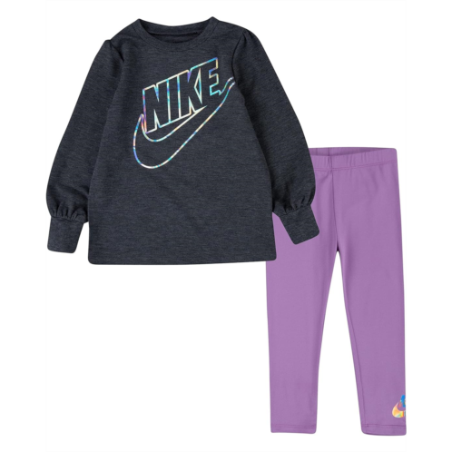 Nike Kids Sportswear Fleece Leggings Set (Toddler)