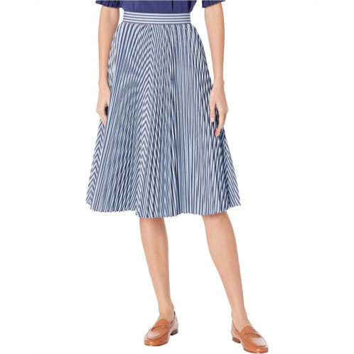 Kate Spade New York Pastry Stripe Pleated Skirt