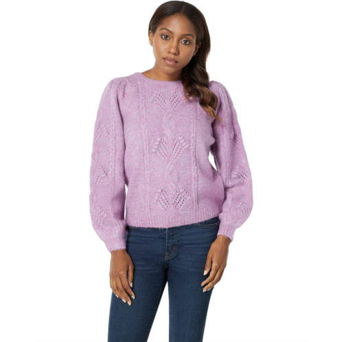 Womens Hatley Blooming Cable Sweater