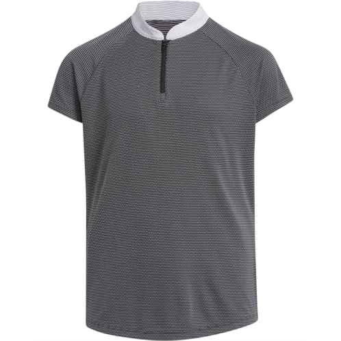 Adidas Golf Kids Zip Polo Shirt (Little Kids/Big Kids)