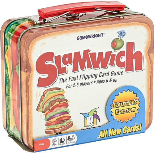 Gamewright - Slamwich Collectorinchs Edition Tin - The Fast Flipping Card Game