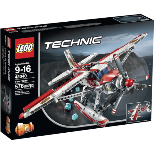 LEGO Technic 42040 Fire Plane Building Kit
