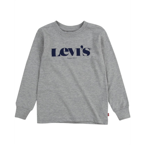 Levi  s Kids Long Sleeve Graphic Tee (Big Kids)