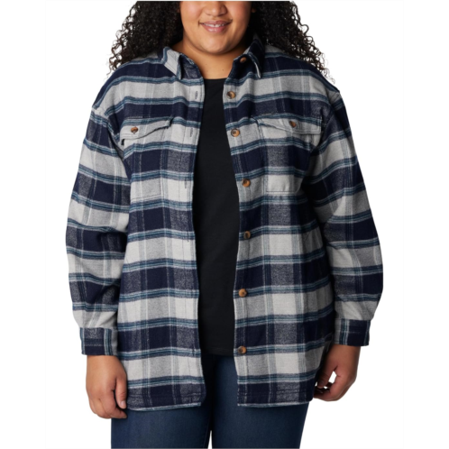 Womens Columbia Plus Size Calico Basin Shirt Jacket