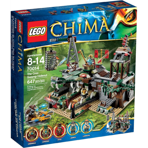 LEGO Legends of Chima Set #70014 The Croc Swamp Hideout