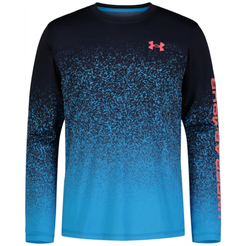 Under Armour Kids Illumine Gradient Logo Upf Long Sleeve Shirt (Big Kid)