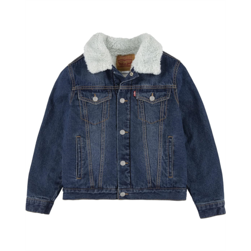 Levis Kids Sherpa Trucker (Little Kids)