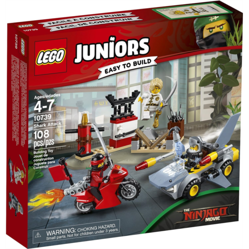 LEGO Juniors Shark Attack 10739 Building Kit (108 Piece)