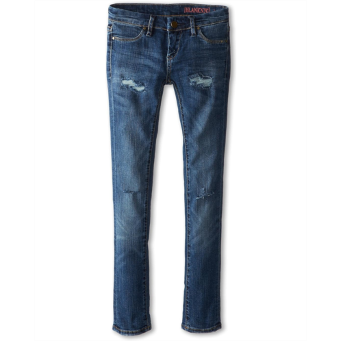 Blank NYC Kids Distressed Denim Skinny Jeans in No Time For Dat (Big Kids)