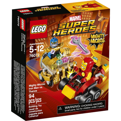 LEGO Super Heroes Mighty Micros: Iron Man Vs. Thanos 76072 Building Kit