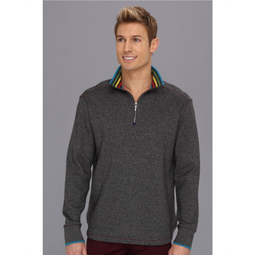 Robert Graham Eli 1/4 Zip Mock Neck Pullover