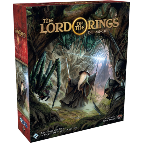 The Lord of the Rings: Card Game Revised Core Set Adventure/Cooperative for Adults and Teens Ages 14+ 1-4 Players Average Playtime 30-120 Minutes Made by Fantasy Flight Games