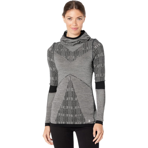 Womens Smartwool Intraknit Merino 250 Thermal Pattern Hoodie