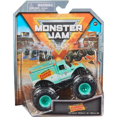 Monster Jam 2023 Spin Master 1:64 Diecast Truck Series 32 Everyday Heroes Ranger Rescue