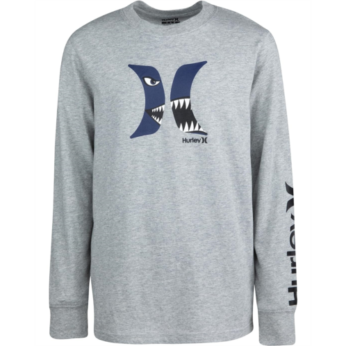 Hurley Kids Shark Bait Tee & Hat Set (Big Kids)