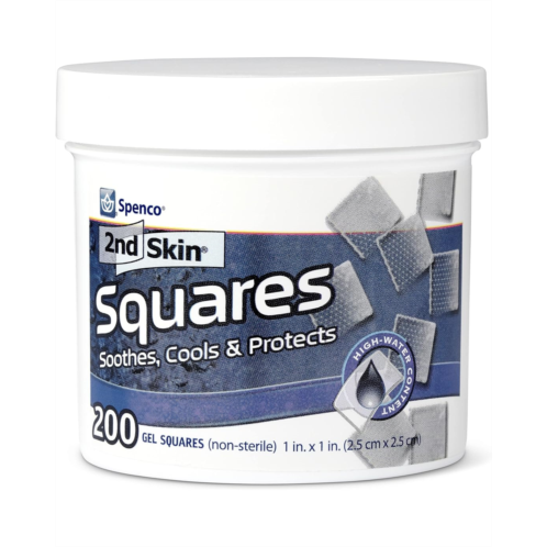 Unisex Spenco 2nd Skin Dressing, 1 inch Squares, 200