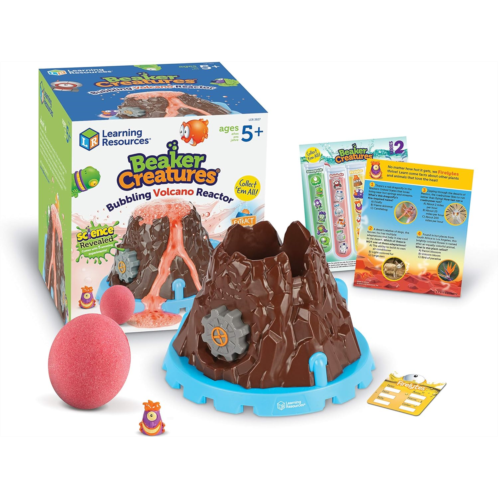Learning Resources Beaker Creatures Bubbling Volcano Reactor - Ages 5+ Science Kits for Kids, STEM Toys for Kids, Fun Science Experiments for Kids