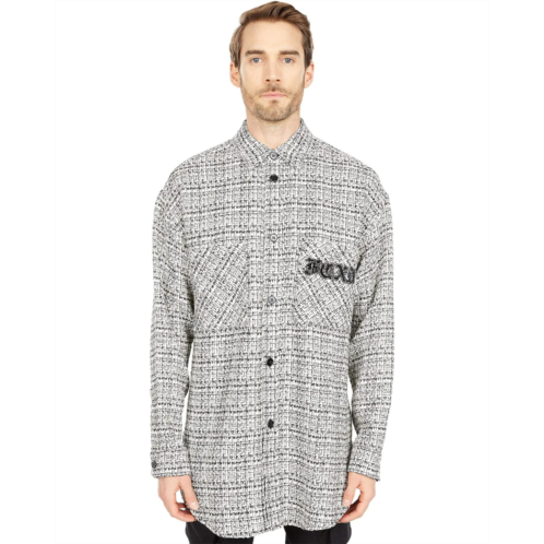 Unisex Faith Connexion Tweed Oversize Shirt