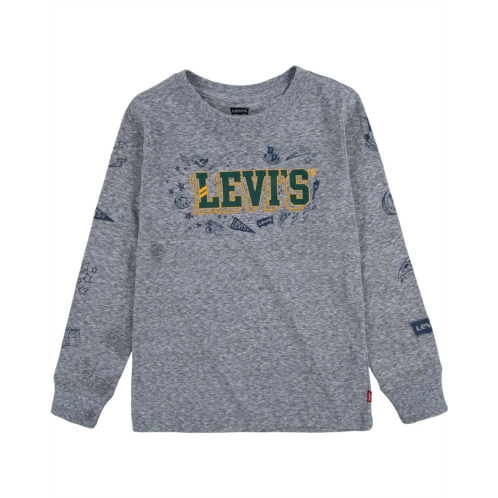 Levi  s Kids Long Sleeve Graphic T-Shirt (Little Kids)