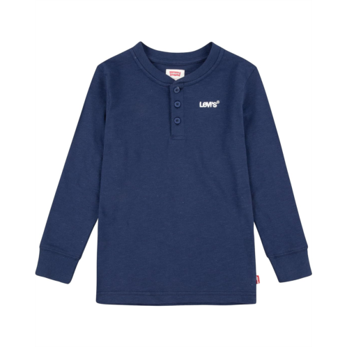 Levi  s Kids Long Sleeve Henley Shirt (Little Kids)