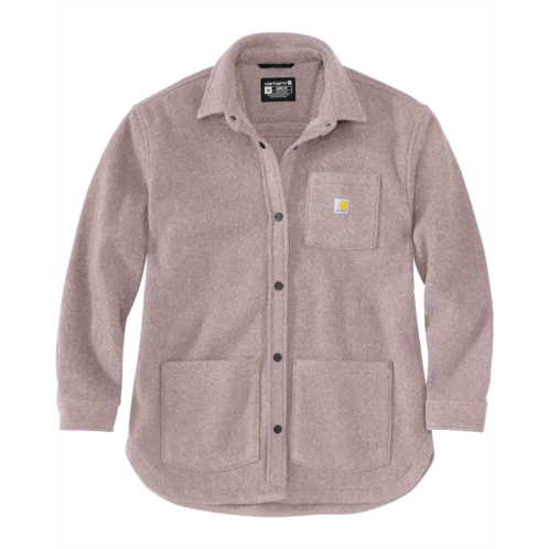 Womens Carhartt Loose Fit Fleece Shirt Jacket