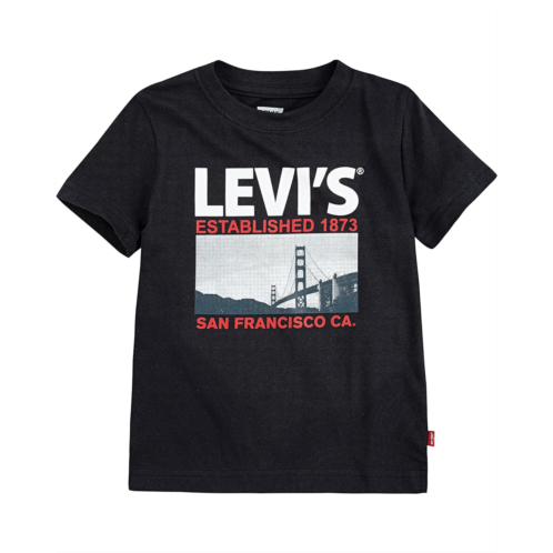 Levi  s Kids Short Sleeve Graphic Tee Shirt (Toddler)