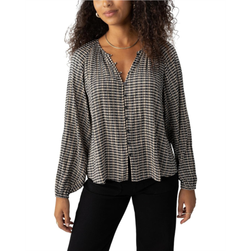 Sanctuary Geo Blouson Blouse