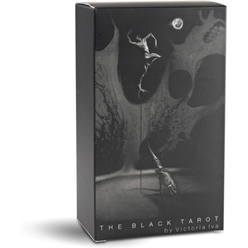 Da Brigh Black Tarot Deck - A Mystical Journey Through The Shadows, Featuring Gothic Artwork and Intuitive Symbolism for a Powerful Reading Experience Every Time