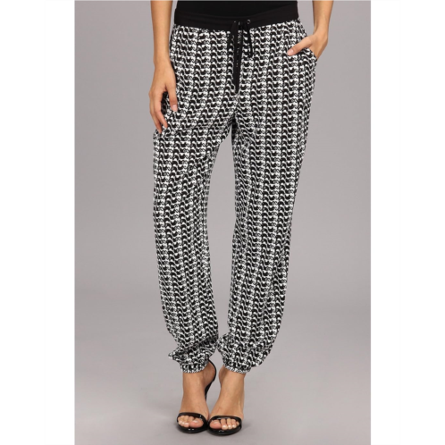 Vince Camuto Drawstring Elephant Stamp Pant