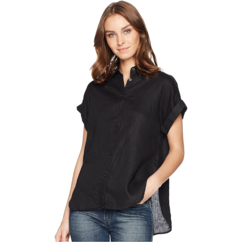 POLO RALPH LAUREN Womens Lauren Ralph Lauren Linen Dolman-Sleeve Shirt