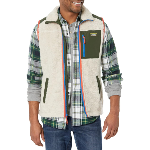 L.L.Bean Mens LLBean Beans Sherpa Vest Regular