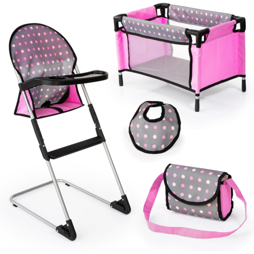 Bayer Doll High Chair/Crib Set