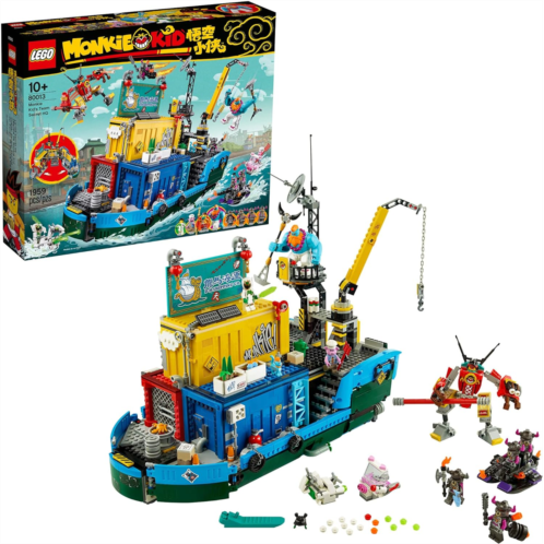 LEGO Monkie Kid: Monkie Kids Team Secret HQ 80013 Building Kit (1,959 Pieces) Amazon Exclusive