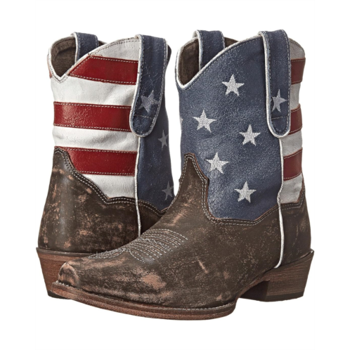 Womens Roper American Flag Shorty