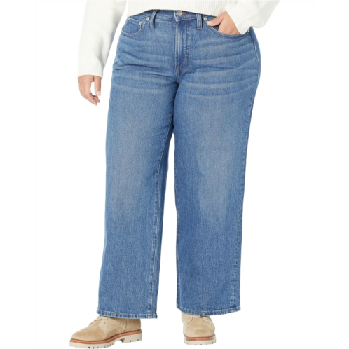Madewell Plus Perfect Vintage Wide Leg Jeans in Leifland Wash