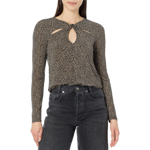 Michael Michael Kors Giraffe Twist Keyhole Top