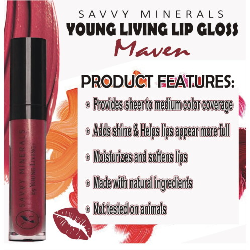 Generic Savvy Minerals Young Living Lip Gloss - Maven
