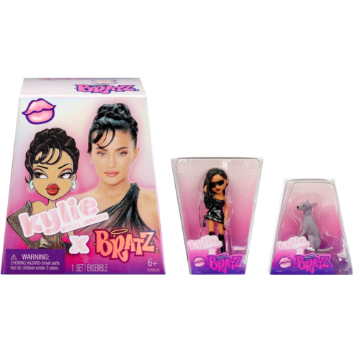 MGA  s Miniverse BRATZ x Kylie Jenner Series 1 Collectible Figures, 2 Minis in Each Pack, Blind Packaging Doubles as Display