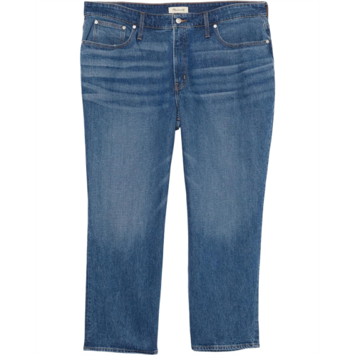 Madewell Plus Size Curvy Normcore Perfect Vintage Straight Jeans in Mayfield Wash