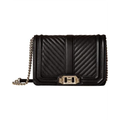 Rebecca Minkoff Chevron Quilted Small Love Crossbody